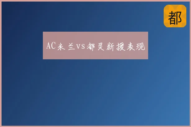 AC米兰vs都灵新援表现